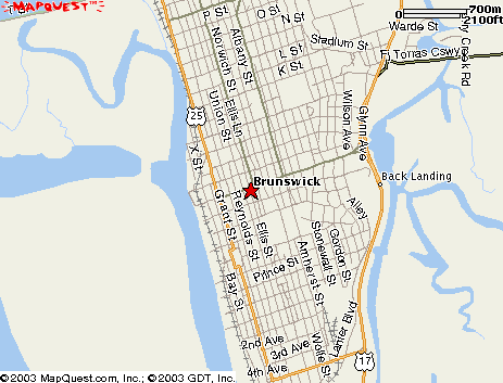 Brunswick Ga Maps