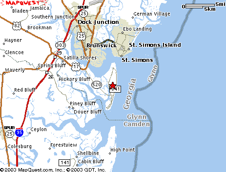 Jekyll Island Ga Maps
