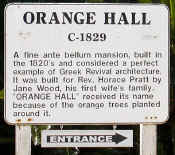 St Mary's Ga Orange Hall